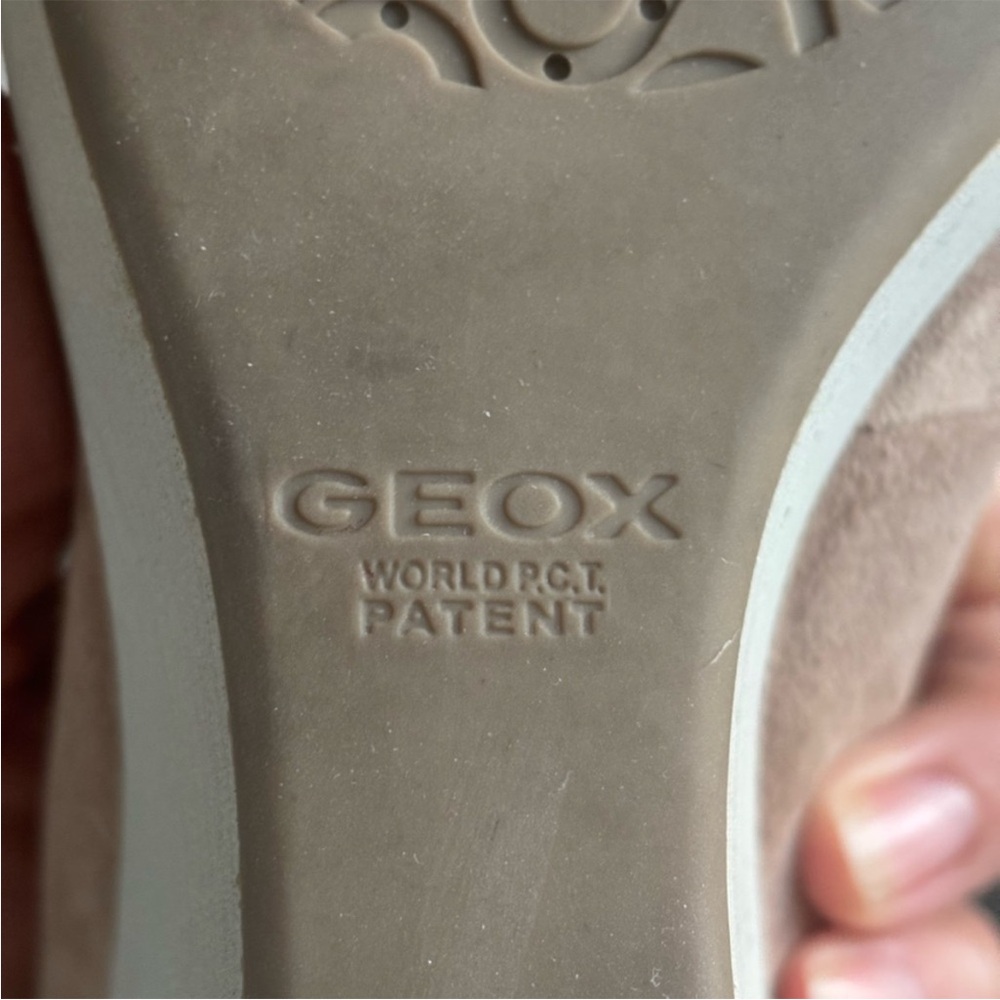 Geox Light Tan Wedge Heels - Picture 6 of 6